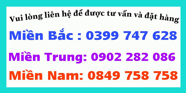 Liên hệ để được tư vấn và đặt hàng