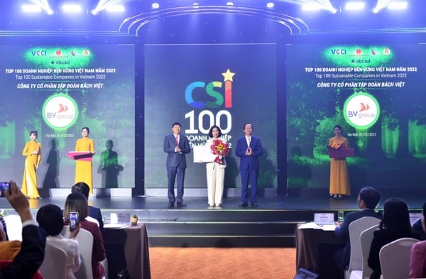 BV GROUP WAS HONORED TOP 100 SUSTAINABLE ENTERPRISES FOR 4 CONSECUTIVE YEARS