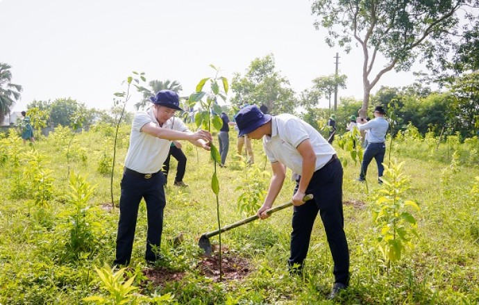 BV Land joins hands to prevent desertification