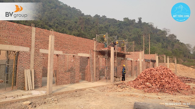 TRƯỜNG MẦM NON TRĂNG XANH – HÌNH DÁNG HIỆN DẦN