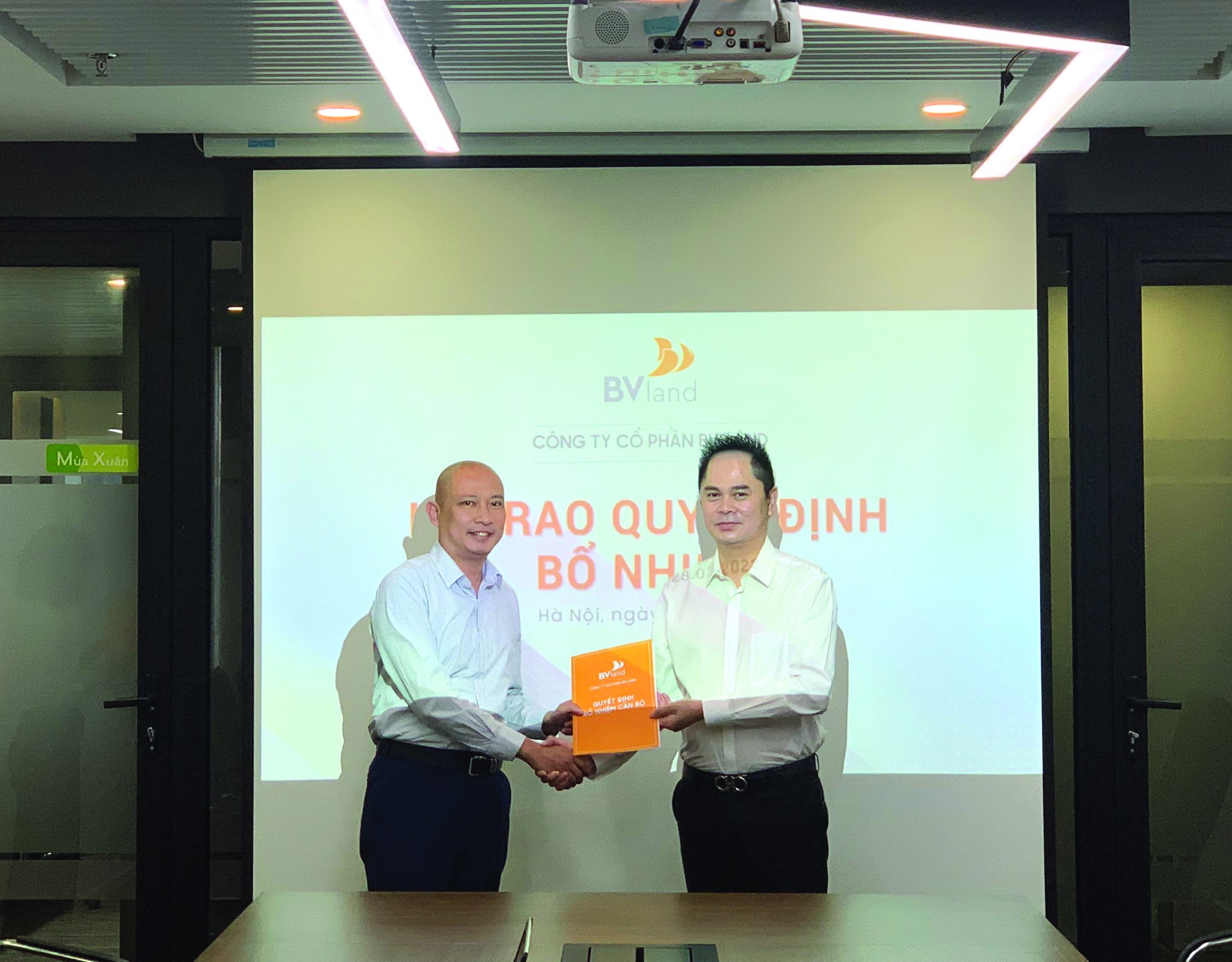 BV LAND BỔ NHIỆM ĐỘI NGŨ CÁN BỘ CHỦ CHỐT