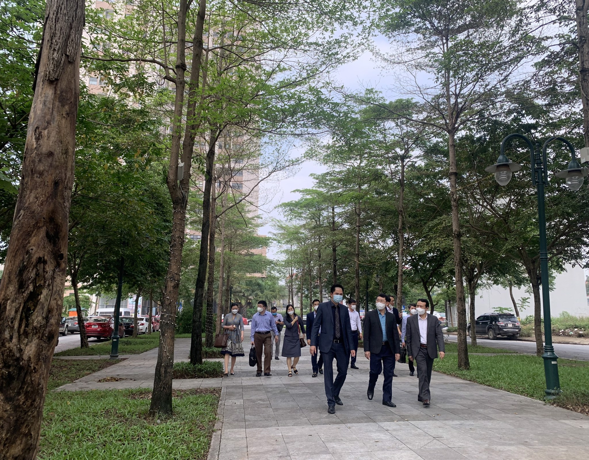 ĐOÀN CÔNG TÁC CỦA BAN KINH TẾ TRUNG ƯƠNG & LÃNH ĐẠO TỈNH BẮC GIANG THĂM KHU ĐÔ THỊ BÁCH VIỆT LAKE GARDEN