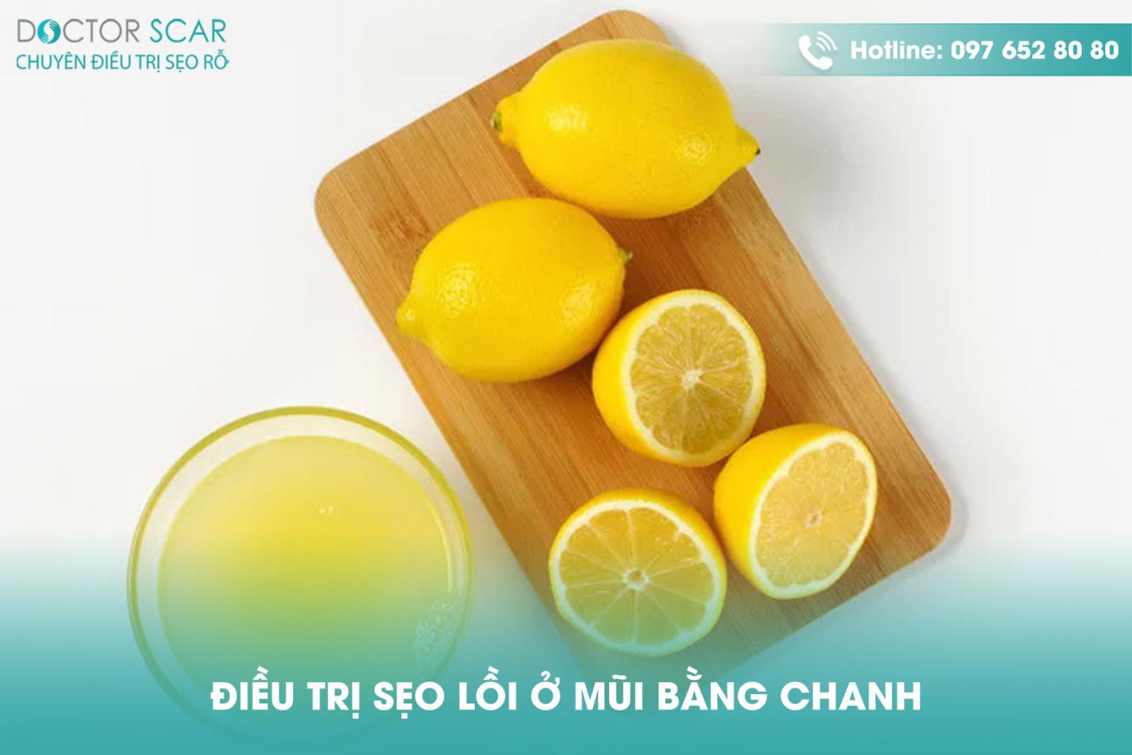 tri-seo-loi-o-mui-bang-chanh-tuoi Trị sẹo lồi ở mũi bằng chanh tươi