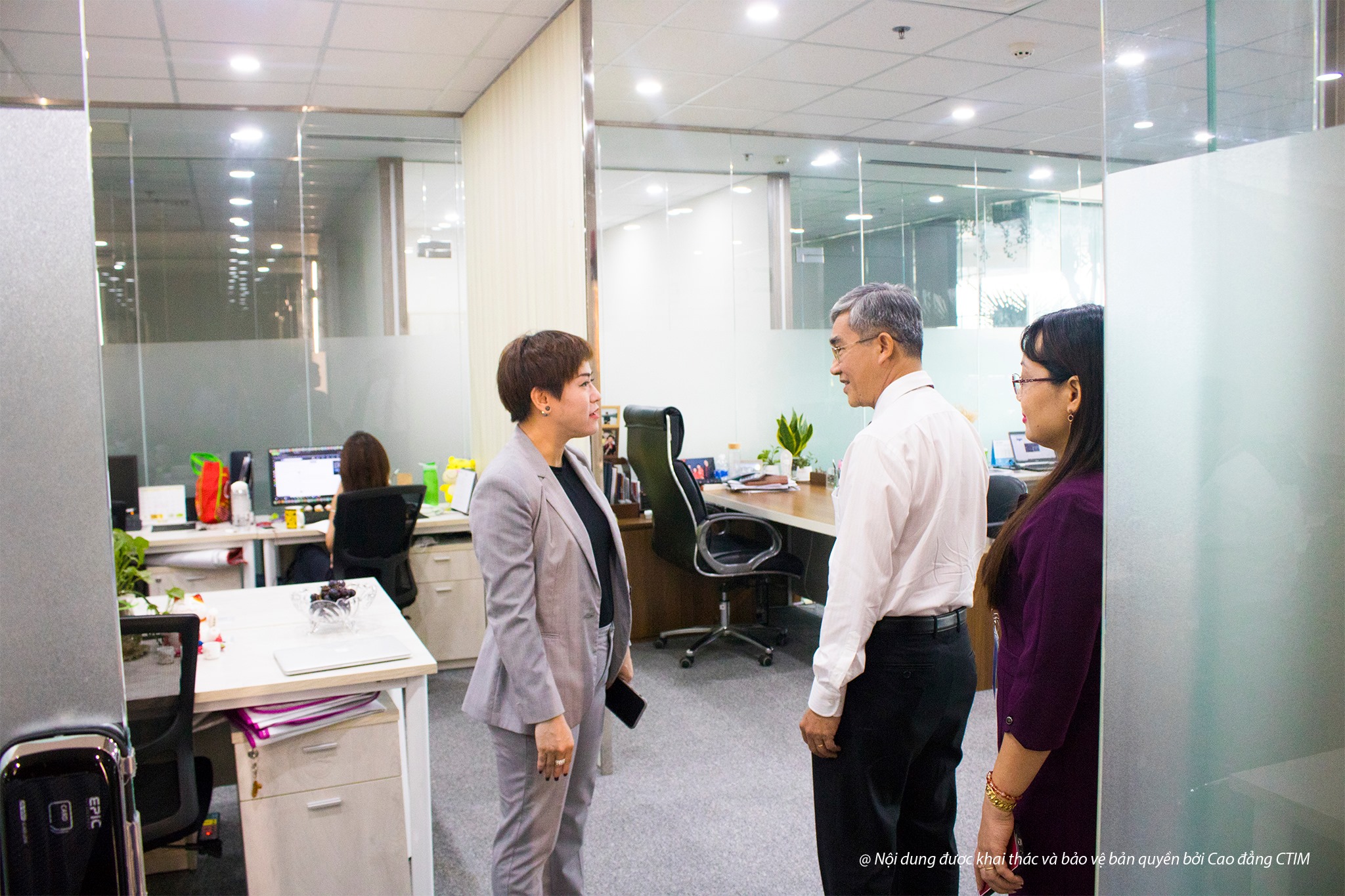 Lễ ký kết hợp tác giữa Công ty TNHH CK HR Consulting và Cao đẳng CTIM