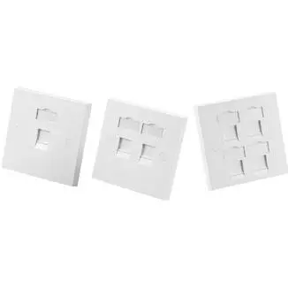 Single-Gang Faceplate with Shutter