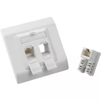 Fiber Optic socket wall outlet