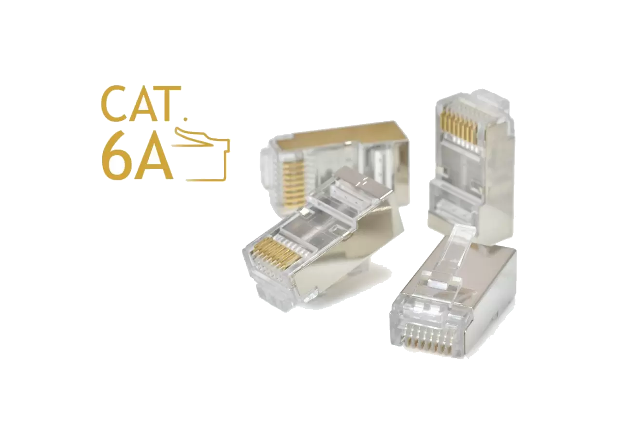Plugs RJ-45 CAT6A  STP