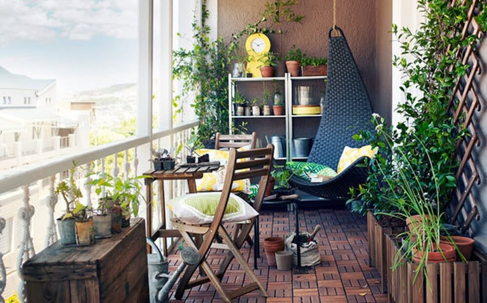 Những ý tưởng thiết kế ban công đẹp hút hồn