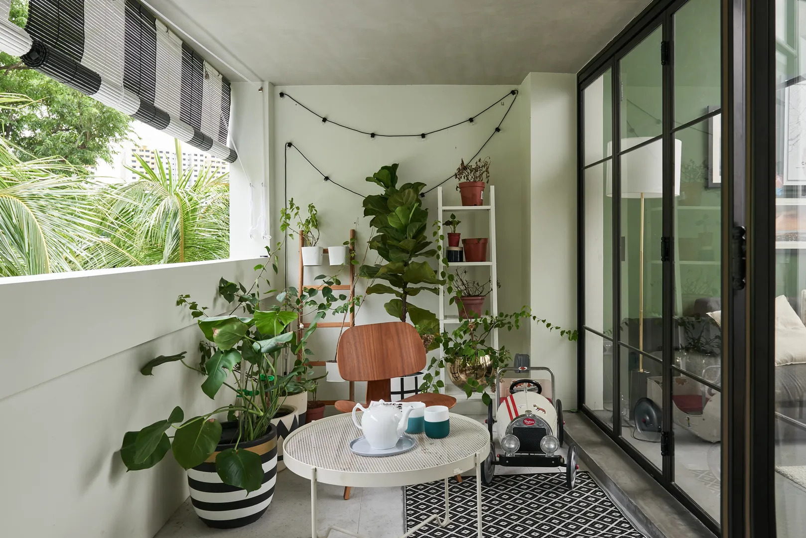 Ý tưởng mới cho Pastel Balcony