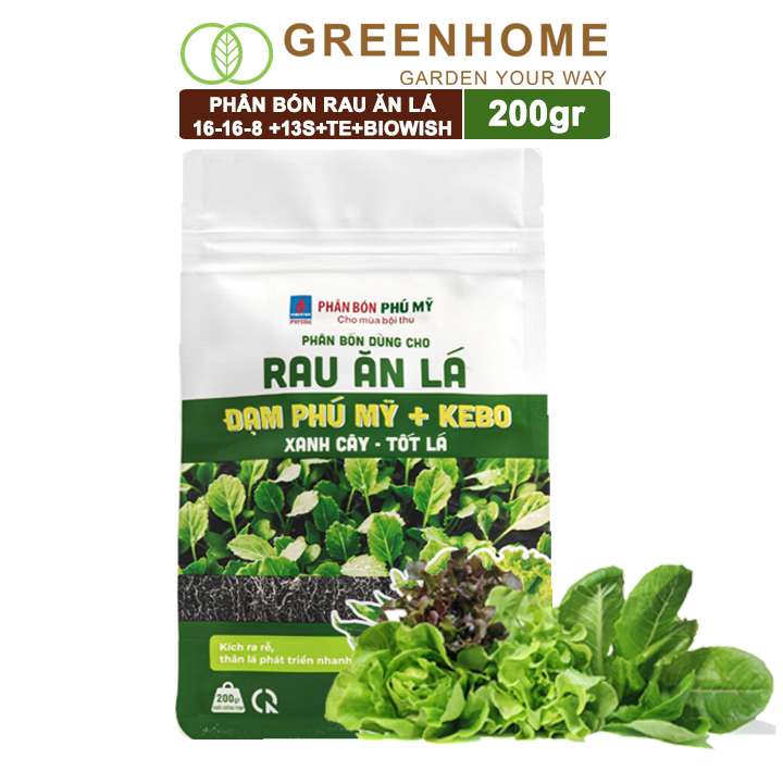 Phân bón NPK Phú Mỹ cho rau ăn lá, củ, quả, cây ăn trái, hoa, dinh dưỡng cân đối, chắc rễ, khoẻ cây, sung đọt