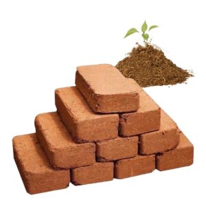 Đất Trồng Cây, Viên Nén 500gr, Đã Qua Xử Lý, Bổ Sung Vi Sinh, Nở Gấp 5 Lần, Trồng Rau, Trộn Giá Thể Trồng Cây