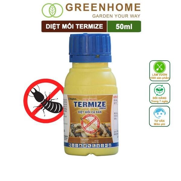 Thuốc Diệt Mối Tận Gốc Termize 200SC, Chai 50ml, Sinh Học Thế Hệ Mới, An Toàn, Không Mùi, Diệt Cả Đàn