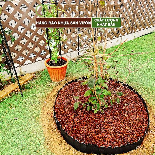 Hàng rào sân vườn Nhật Bản, Daim, dễ lắp ráp, độ bền 5 năm, nhiều kích thước, màu sắc |Greenhome