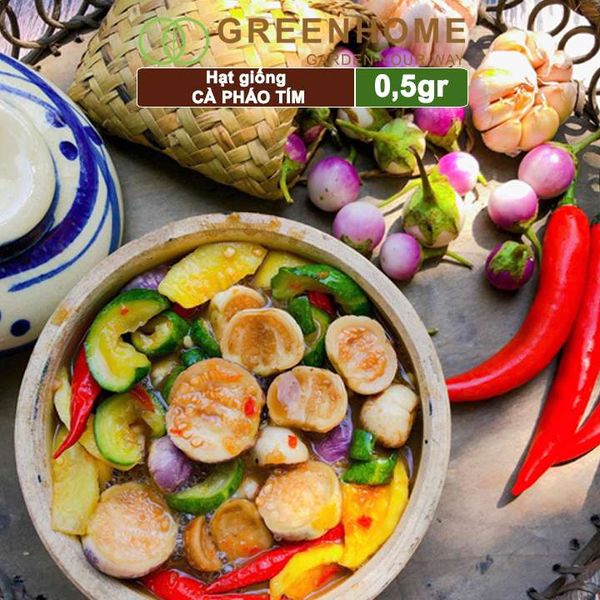 Hạt giống Cà pháo tím