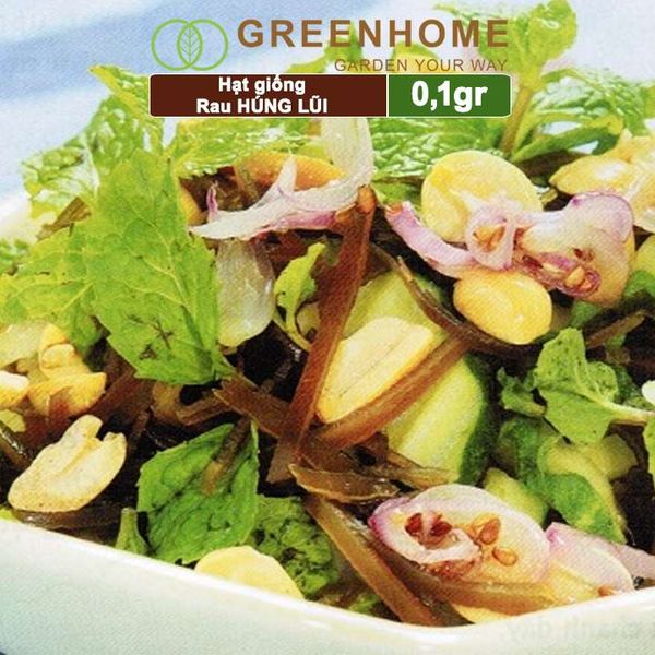 Hạt giống rau Bạc hà âu, húng lũi, gói 0,1g, dễ trồng, thu hoạch nhanh G02