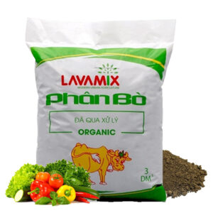Phân Bò Lavamix, Bao 3dm3, Phân Bón Đã Qua Xử Lý, Ủ Hoai, Không Mùi Hôi, Hữu Cơ Tiện Lợi, Bón Rau, Hoa, Kiểng