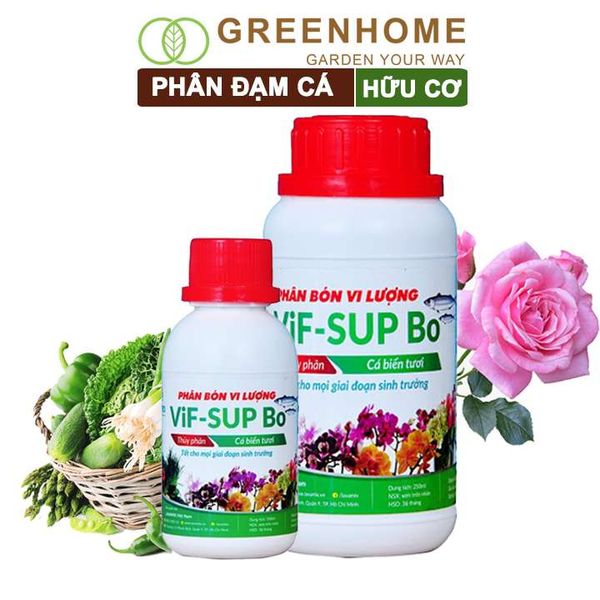 Phân đạm cá Lavamix, hữu cơ cho cây khoẻ, rể khoẻ, siêu chồi và hoa, chuyên rau, hoa hồng |Greenhome