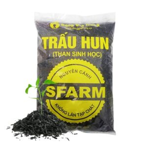 Trấu Hun Sfarm, Bao 5dm3, Giá Thể, Nguyên Cánh Không Lẫn Tạp Chất. Dùng Trồng Thuỷ Canh, Rau Mầm, Ươm Cây Con