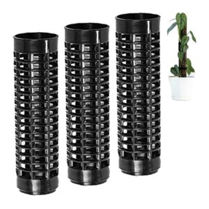 Trụ Nhựa Trồng Cây, D20xr6cm, Nhựa Cứng, Có Khớp Dễ Nối Dài, Chuyên Hệ Cây Leo, Trầu Bà, Kiểng Lá