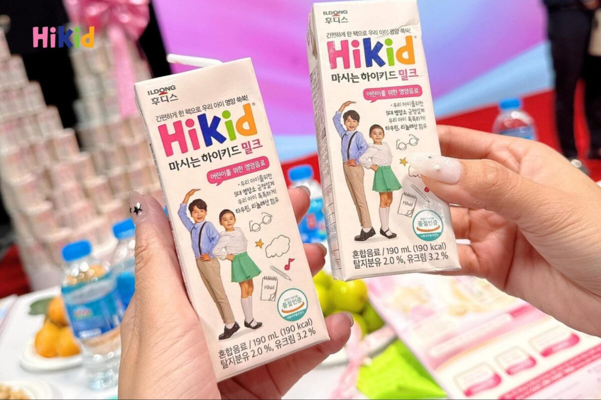 sữa hikid cho trẻ em