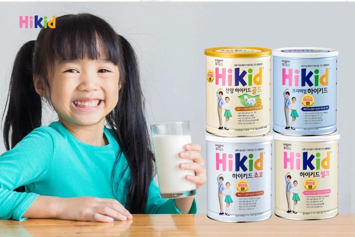 sữa Hikid pha