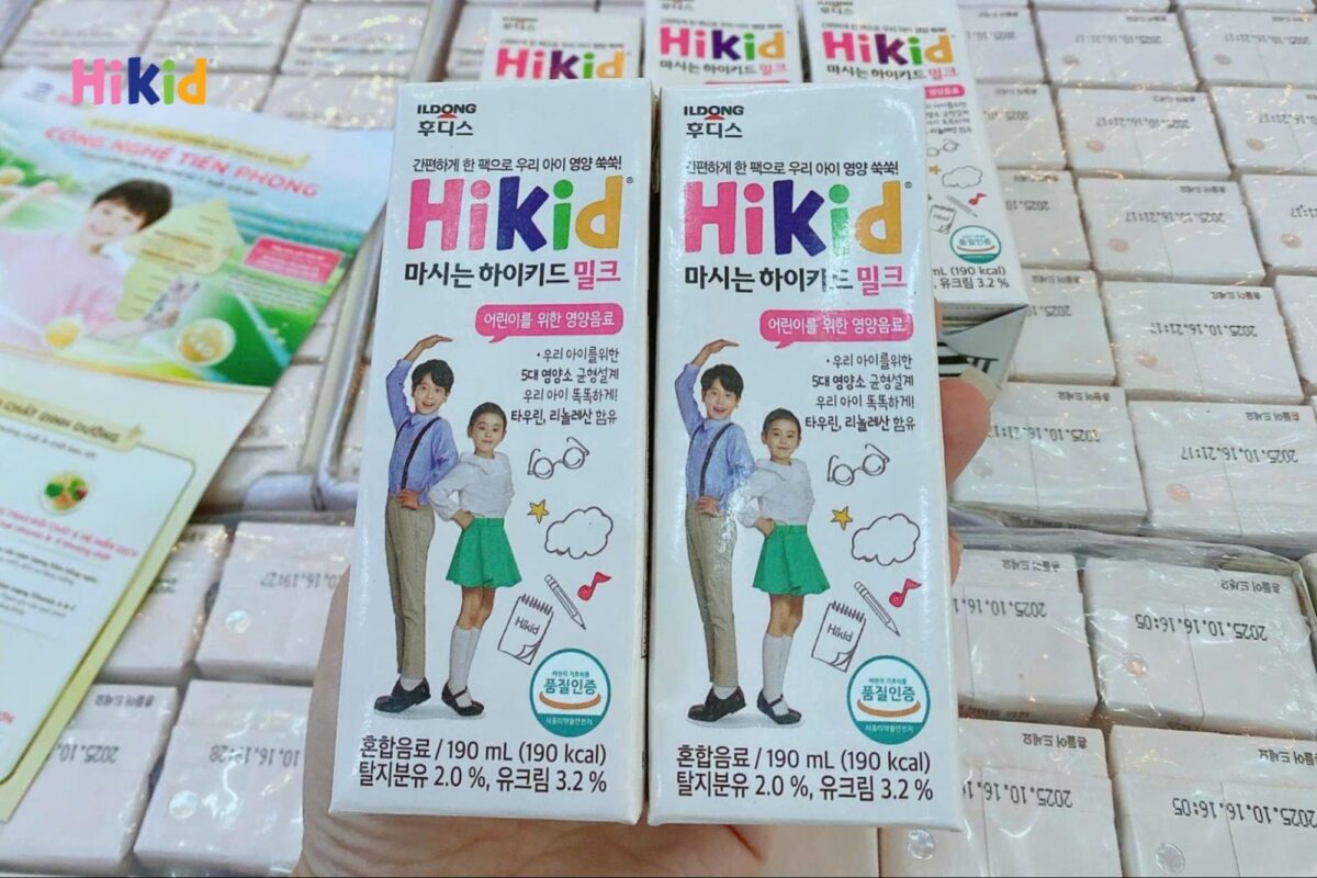 hikid sữa pha sẵn