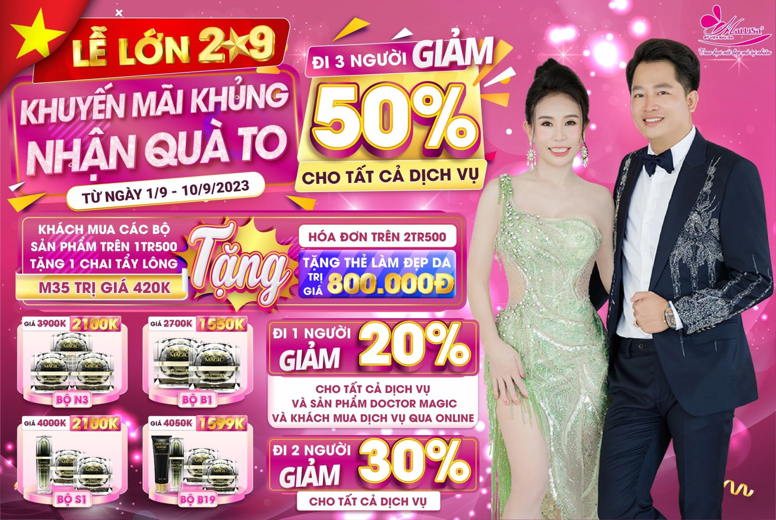 Tri ân khách hàng - Tặng ngàn ưu đãi MỪNG ĐẠI LỄ 2/9