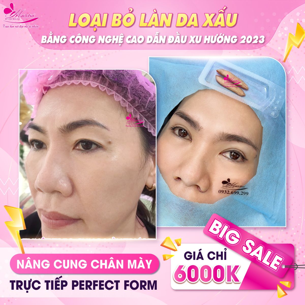 SĂN SALE KHỦNG - NHẬN QUÀ TO mừng ngày 8 tháng 3 tại Mailisa treo cung mày