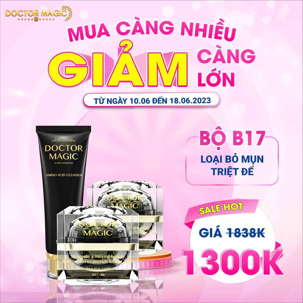 Mỹ Phẩm Doctor Magic có phải kem trộn không? bộ n3 doctor magic có tốt không