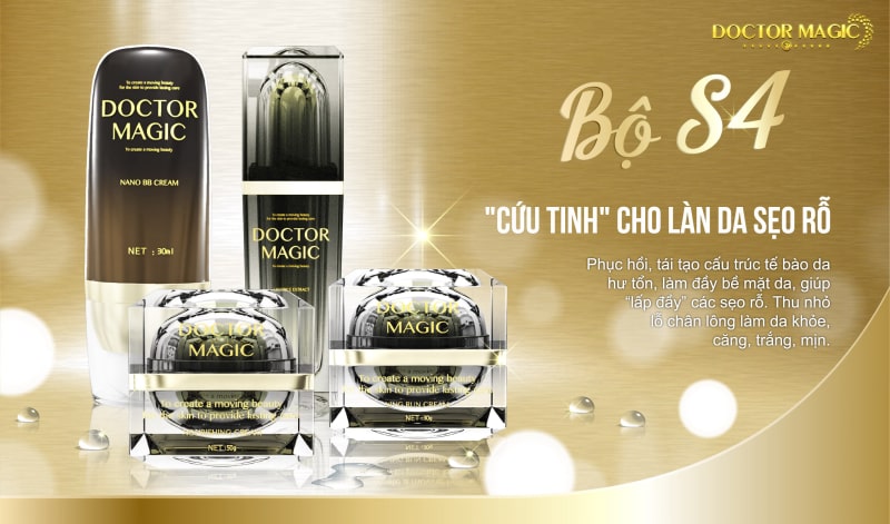 Bộ S4. Làm Đẹp Da Sẹo Rỗ Bộ S4. Làm Đẹp Da Sẹo Rỗ