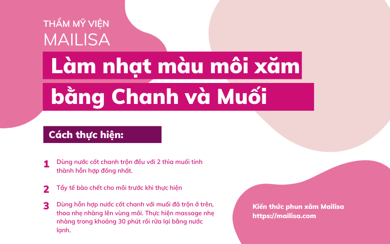 5 cách xử lý làm mờ vết viền xăm môi đậm tại nhà HIỆU QUẢ trong TIK TOK cách giảm màu phun môi