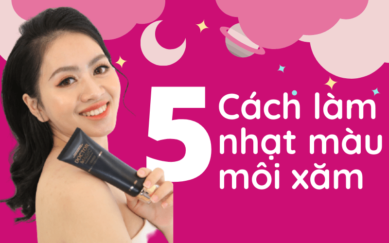 5 cách xử lý làm mờ vết viền xăm môi đậm tại nhà HIỆU QUẢ trong TIK TOK cách làm nhạt màu môi xăm phun