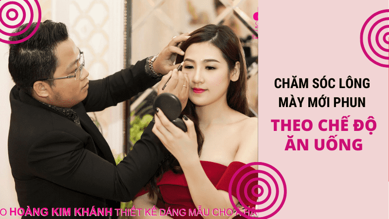 Phun lông mày bao lâu thì mờ? Mẹo làm cho lông mày mới xăm tán bột bền màu lâu phai 2022 Chế độ dinh dưỡng phun thêu tán bột lông mày