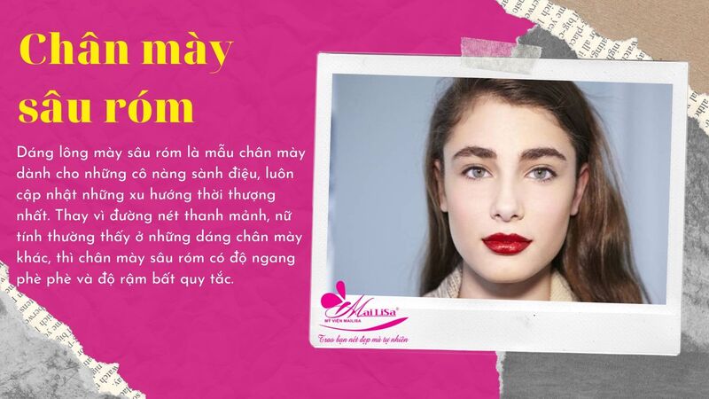 # 15 kiểu chân mày đẹp HOT, HỢP khuôn mặt nhất 2022 chân mày sâu róm