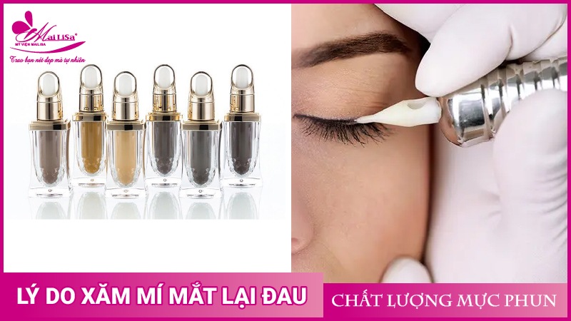 Phun mí mắt có đau không? Những lưu ý cần biết khi phun mí mắt xăm mí mắt mở tròng