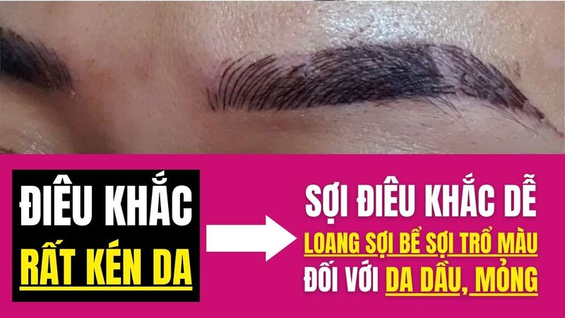 Phun xăm chân mày đẹp và điêu khắc chân mày: Nên chọn công nghệ nào HOT 2022 có nên điêu khắc chân mày