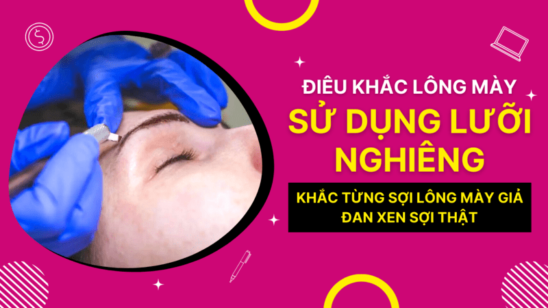 Không có nên phun chân mày tán bột 2022? Tại sao? Nên phun hay thêu lông mày điêu khắc