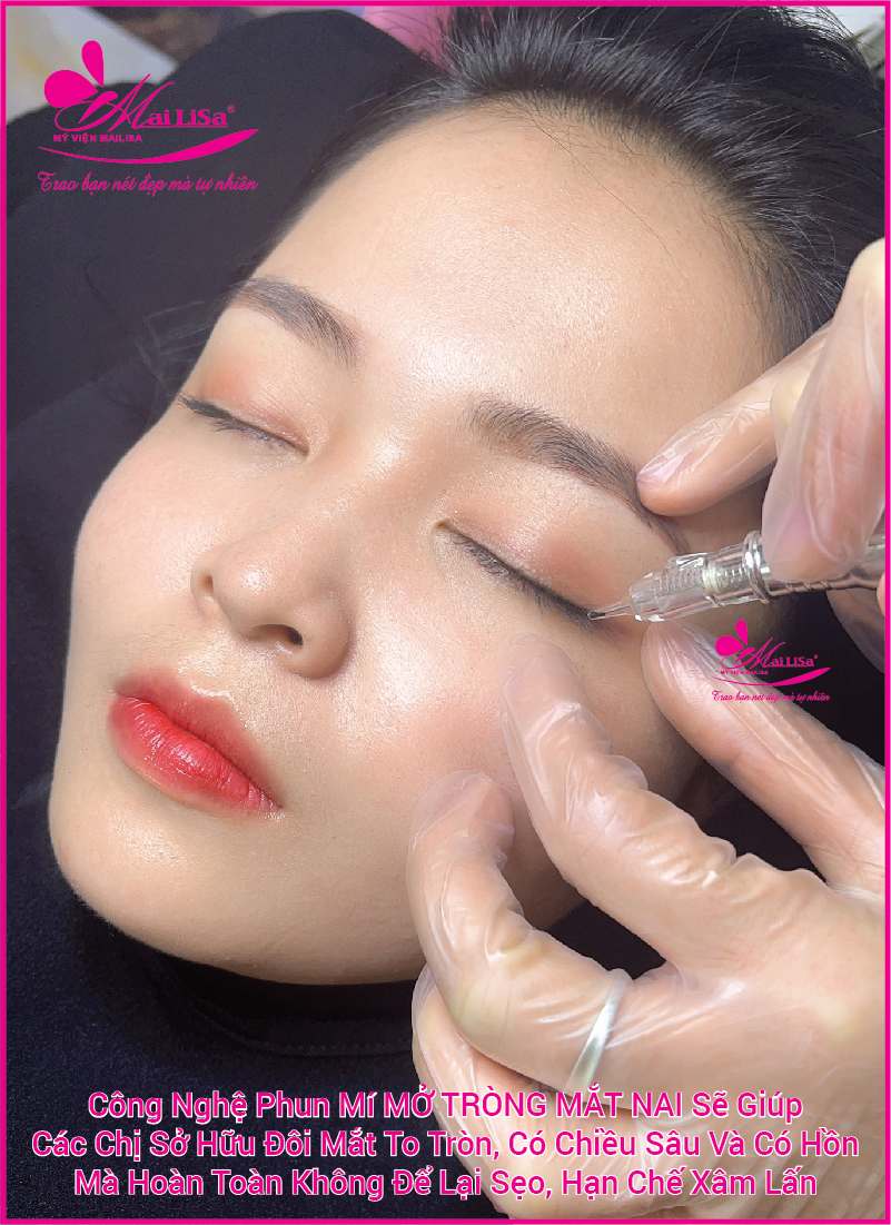 Phun mí mở tròng mắt nai giúp đôi mắt có hồn đẹp tự nhiên 2022 Phun mí mở tròng Review