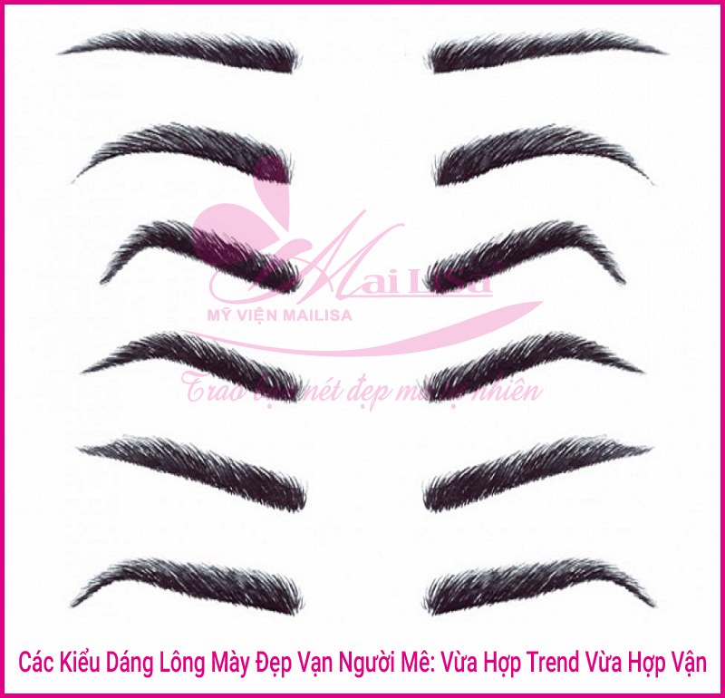 Cách chọn màu lông mày đẹp phù hợp với làn da 2022 mẫu chân mày đẹp