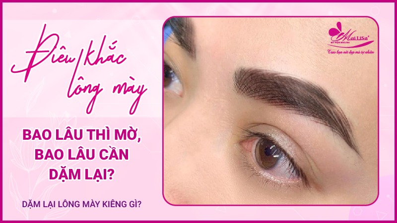 Xăm lông mày kiêng gì để mày lên màu chuẩn đẹp mà bạn cần biết năm 2022 xăm phải kiêng gì