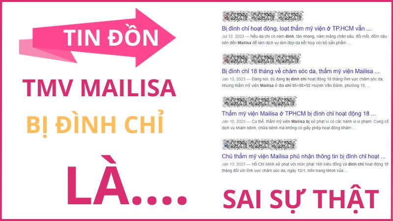 Thẩm mỹ viện Mailisa có thật sự đang lừa dối khách hàng? phun môi ở mailisa có đẹp không