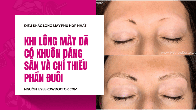 Lông mày điêu khắc là gì? RỦI RO khi điêu khắc chân mày nam nữ Gẩy sợi lông mày phù hợp với ai