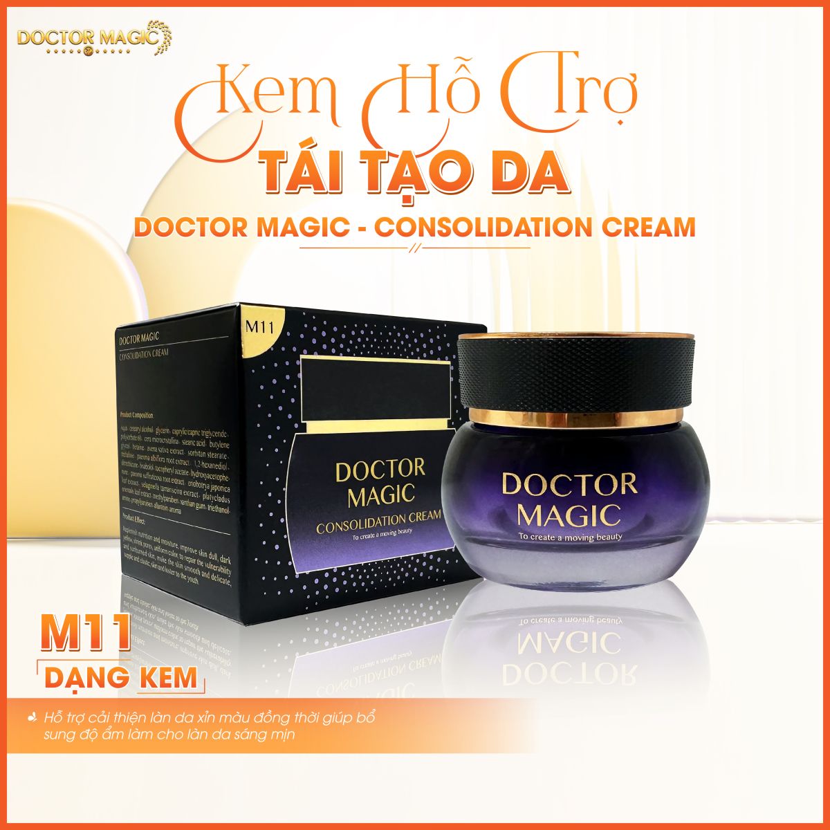 Kem Phục Hồi Tái Tạo Da Doctor Magic Kem Phục Hồi Tái Tạo Da Doctor Magic