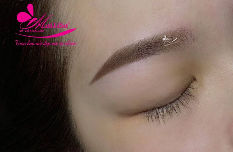 Xăm phun lông mày có ĐAU không? Có nên xăm lông mày? phun lông mày tại Mailisa