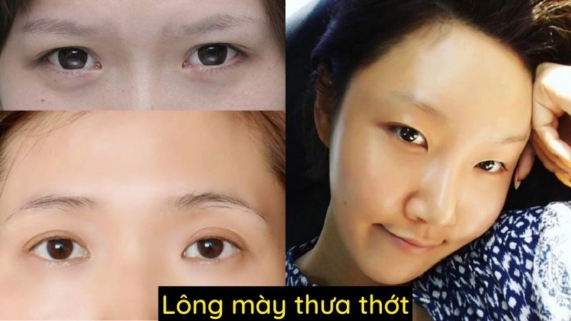 Chân mày điêu khắc là gì? RỦI RO khi điêu khắc chân mày nam nữ Các dáng lông mày thưa thớt