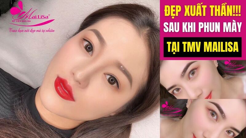 Phun xăm chân mày đẹp và điêu khắc chân mày: Nên chọn công nghệ nào HOT 2022 hình ảnh thêu chân mày