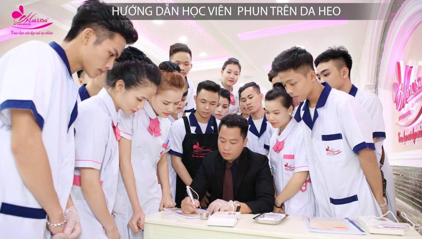 CƠ SỞ ĐÀO TẠO NGHỀ PHUN XĂM THẨM MỸ MAILISA Hướng dẫn học nghề phun xăm tận tình và chi tiết