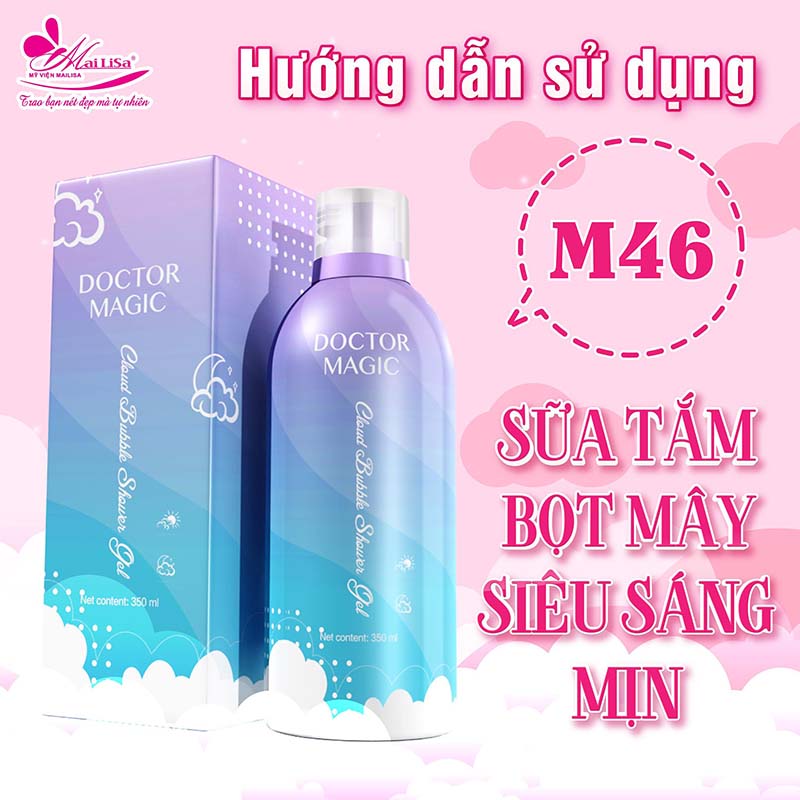 M46 - SỮA TẮM BỌT MÂY SIÊU SÁNG MỊN M46 - SỮA TẮM BỌT MÂY SIÊU SÁNG MỊN