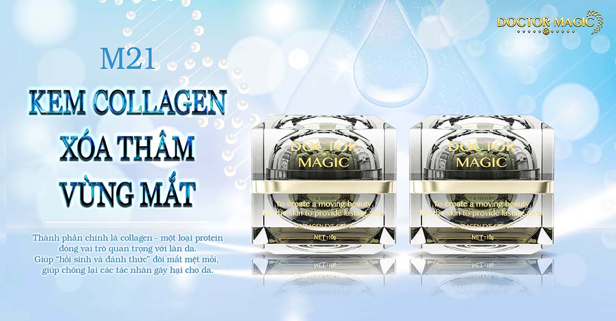 KEM COLLAGEN XÓA THÂM VÙNG MẮT KEM COLLAGEN XÓA THÂM VÙNG MẮT