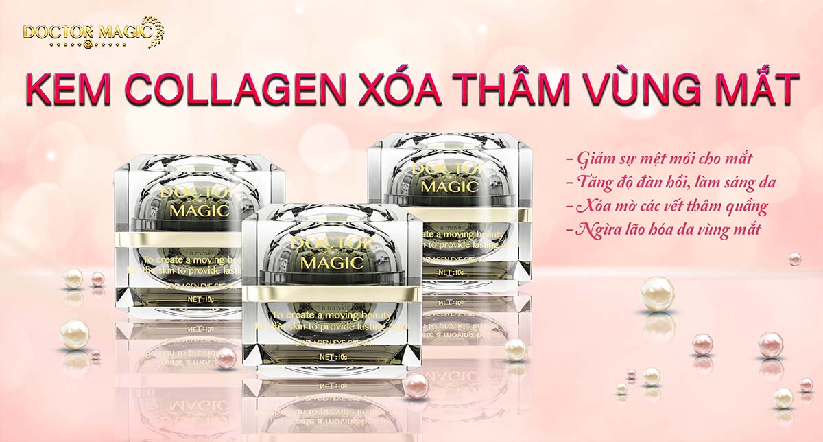 KEM COLLAGEN XÓA THÂM VÙNG MẮT KEM COLLAGEN XÓA THÂM VÙNG MẮT